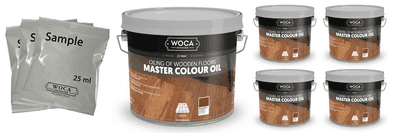 532025 Woca Master Colour Oil brown and  dark range