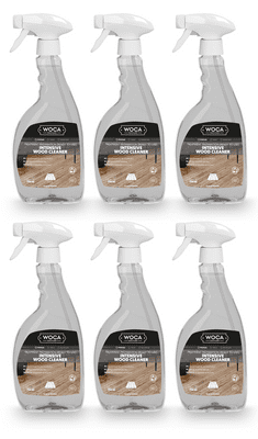 551500A Woca Intensive Wood Cleaner Spray box of 4.5ltr total 6 x 0.75L