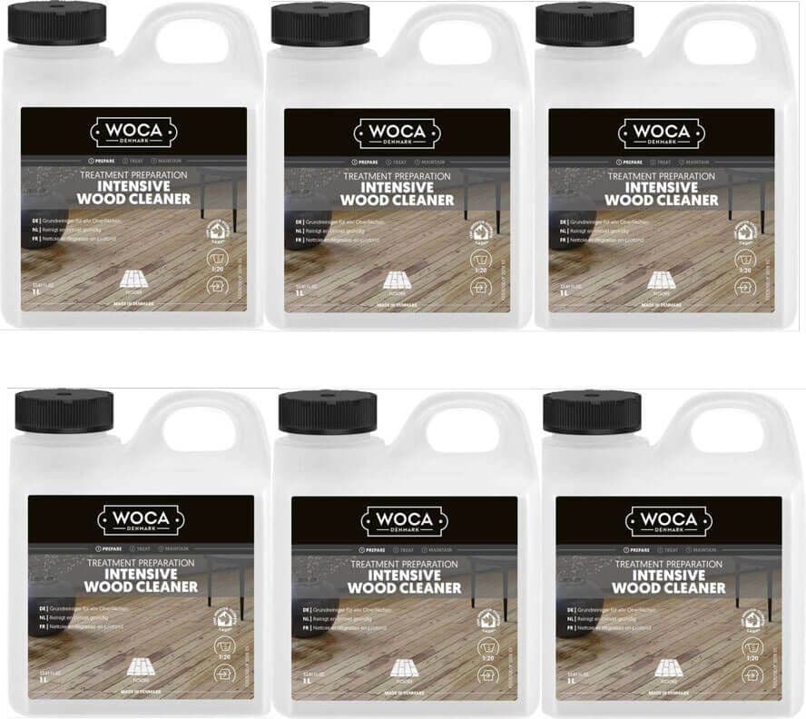 551510A Woca Intensive Wood Cleaner 6ltr total box of 6 x 1L