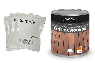 617936 Woca Exterior Wood Oil brown colours range