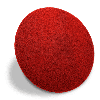 DC 3M Scotchbrite SBRD 16inch Red Nylon Polishing Pads A024
