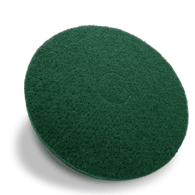 DC Nylon 16inch Buffing Pad Green, thick