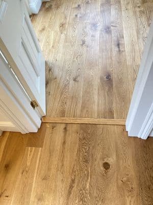 Kit samples, Oil finish with natural Woca Master Colour oil DC028 and  DC019