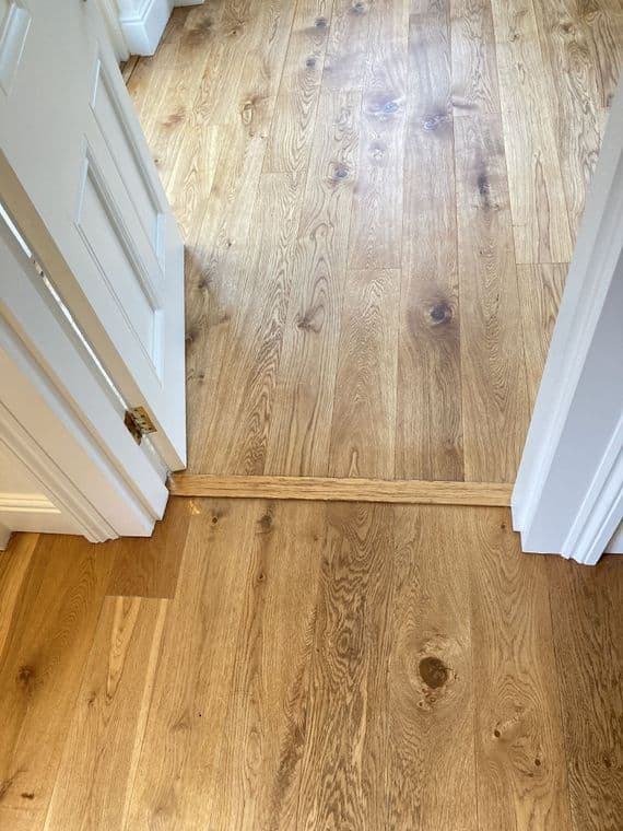 Kit samples, Oil finish with natural Woca Master Colour oil DC028 and  DC019