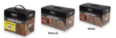 Woca Clean and Care box range