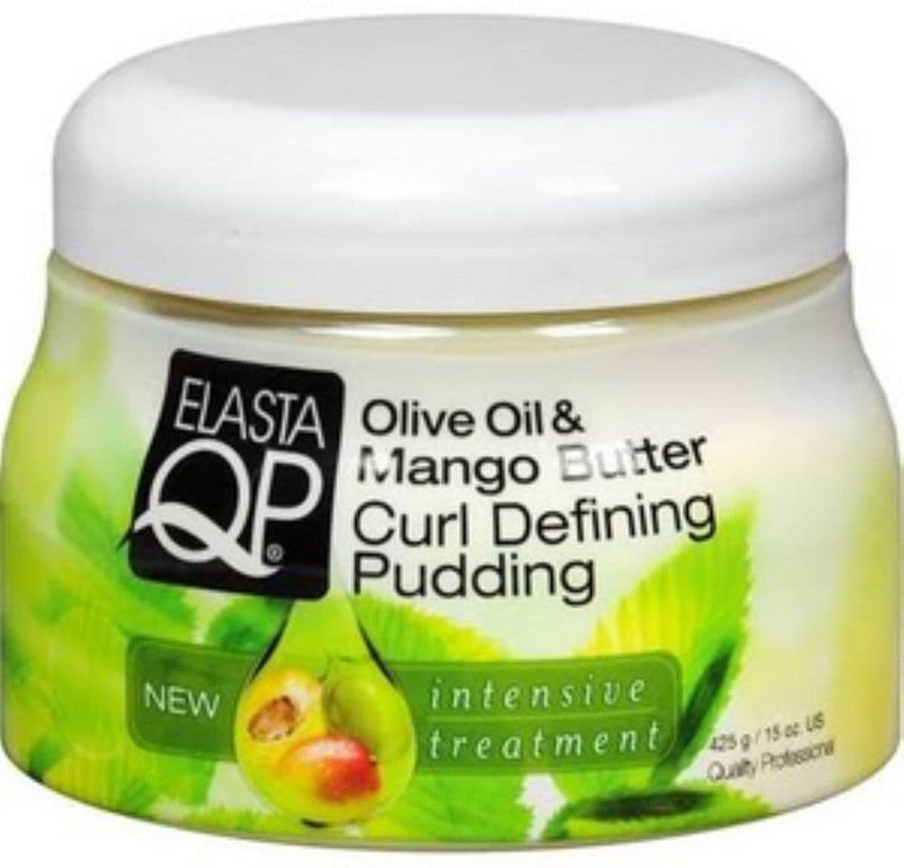 Elasta QP Olive Oil & Mango Butter Curl Defining Pudding, 15oz