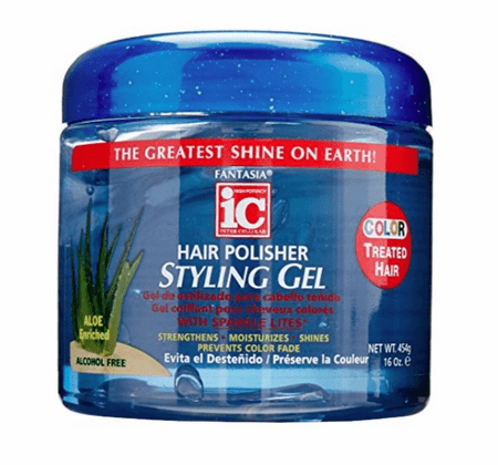 Fantasia IC Hair Polisher Styling Gel Color Treated Hair 16oz