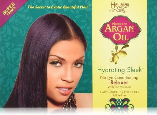 Hawaiian Silky Argan No-Lye Relaxer Kit