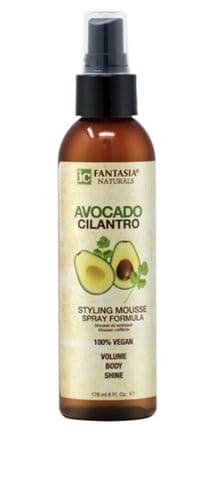 IC Fantasia Naturals Avocado Cilantro Styling Mousse 6oz