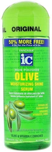 IC Fantasia Olive Moisturizing Shine Serum Hair Polisher 6oz