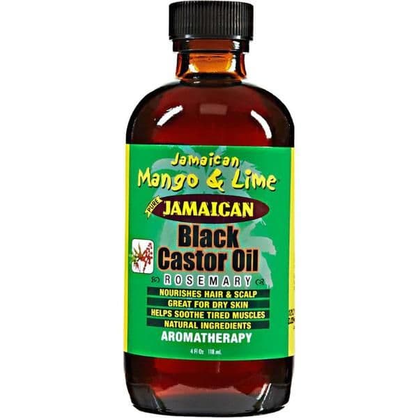 Jamaican Mango & Lime Black Castor Oil Rosemary 4oz