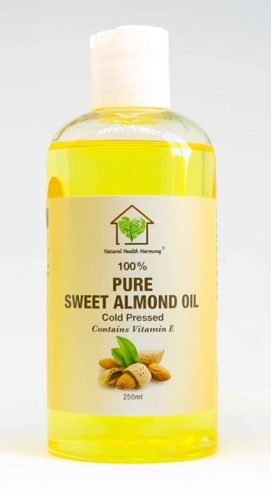 Natural Health Harmony 100% Pure Sweet Almond Oil 250ml