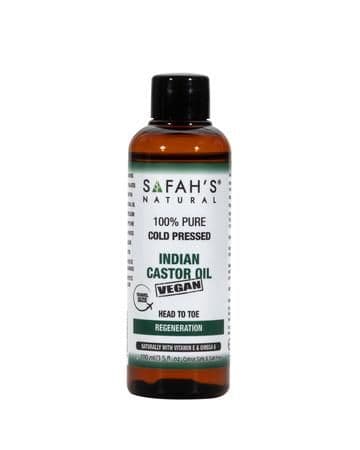 Safah's natural Cold pressed 100% pure Indian Castor oil