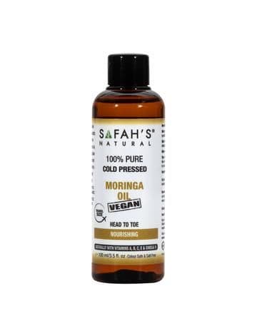 Safah's natural Cold pressed 100% pure Moringa oil
