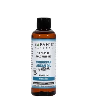 Safah's natural Cold pressed 100% pure Moroccan Argan oil