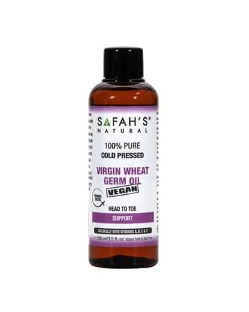 Safah's natural Cold pressed 100% pure Virgin Wheat Germ Oil