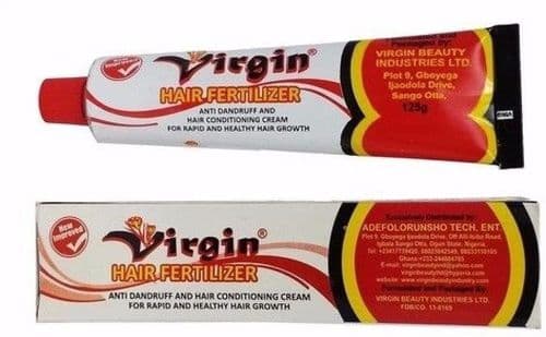 Virgin Hair Fertilizer Anti Dandruff And Hair Conditioning Cream For Rapid Hair Growth 125g