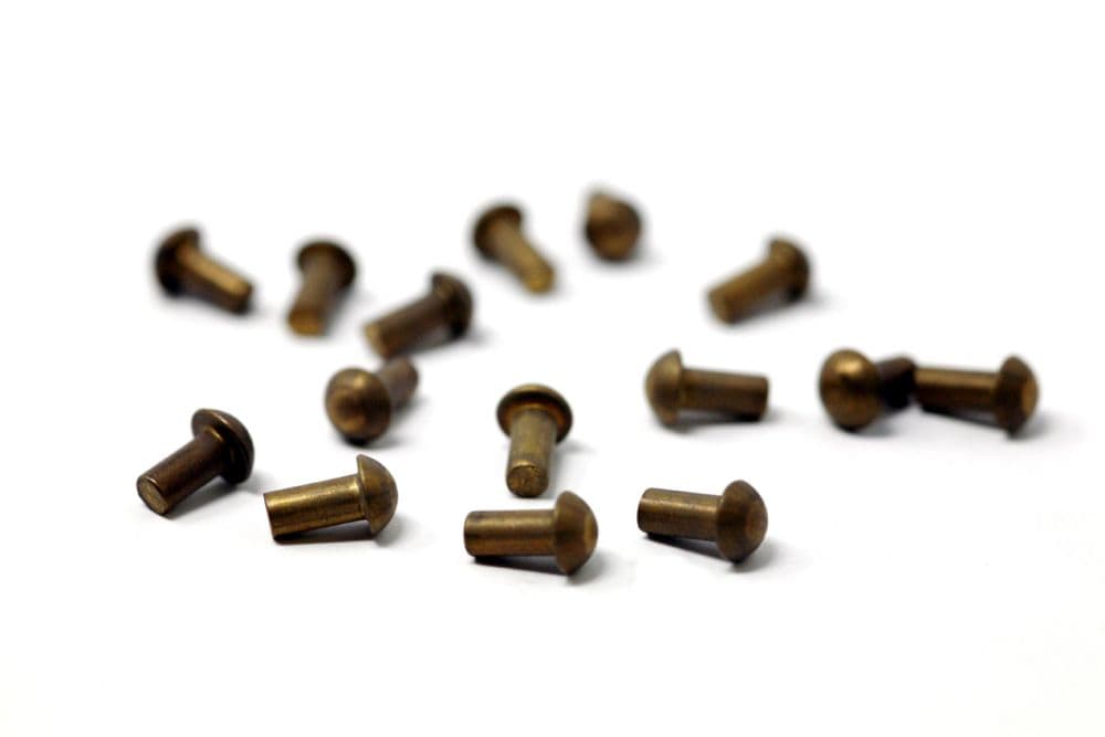 Brass Rivet 5/32" x 1/4"