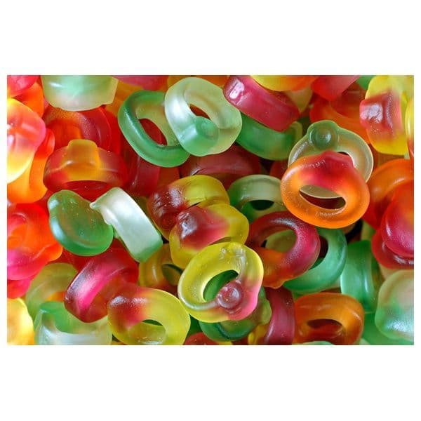 Haribo Gummy Ring Haribo Friendship Rings (UK) 100g Pick N Mix Packet