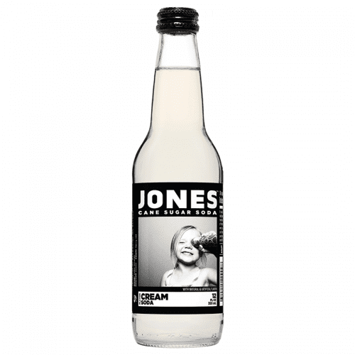 Jones Soda Cream Soda Glass Bottle 330ml Canada