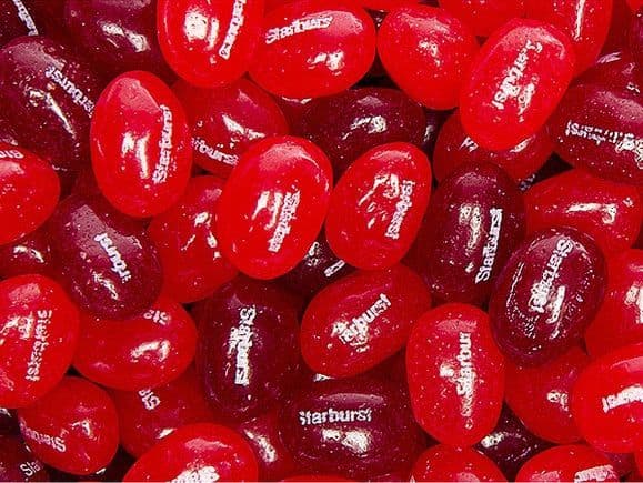 Starburst Large Chewy Fruit Jelly Beans 14 Oz Bag With Juicy