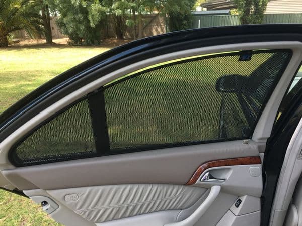 Mercedes S Class W220 SWB 4 Door Rear Car Sun Shades - Custom Fit ...