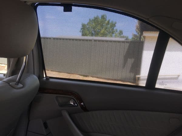Mercedes S Class W220 SWB 4 Door Rear Sun Shades - 2000-2006