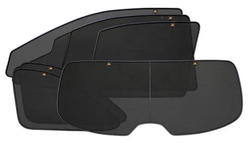 Nissan Patrol Y62 Sun Shades - Full Set - Custom Fit Window Shades 2010 Onwards
