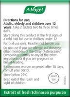 A.Vogel Echinaforce Echinacea Tablets | Relieves Cold & Flu Symptoms 120 Tablet