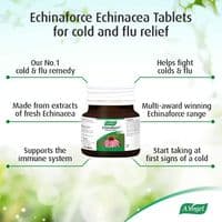 A.Vogel Echinaforce Echinacea Tablets | Relieves Cold & Flu Symptoms 120 Tablet