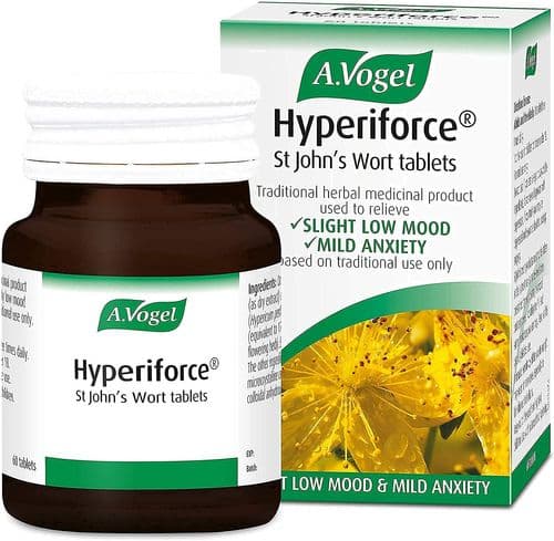 A.Vogel Hyperiforce St John's Wort 60 Tablets /Relieves Symptoms of Mild Anxiety