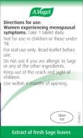 A.Vogel Menoforce Sage 90 Tablets / for Menopausal Hot Flushes & Night Sweats