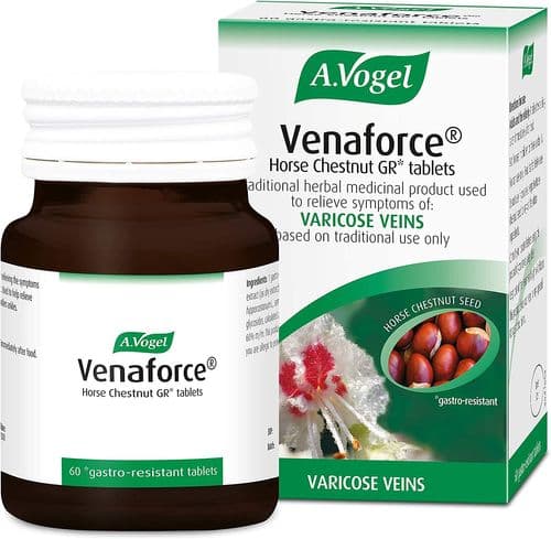 A.Vogel Venaforce Horse Chestnut 60 Tablets /Relieves Symptoms of Varicose Veins