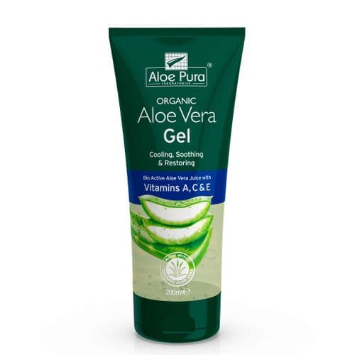 Aloe Pura Aloe Vera Organic Gel with Vitamins A C & E - 200ml