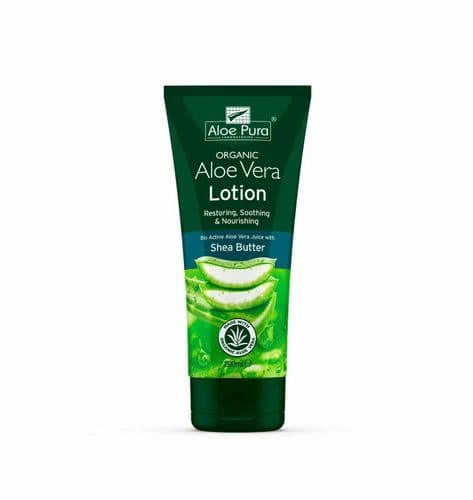 Aloe Pura Aloe Vera Organic Lotion 200ml With Shea Butter & Vitamin E