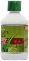 Aloe Pura Bio-Active Aloe Vera Juice Cranberry Flavour 500ml