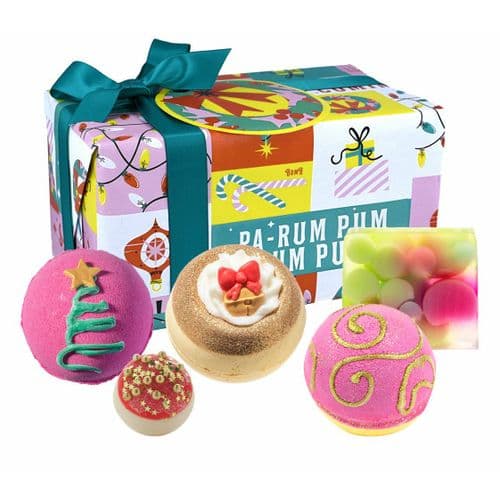Bomb Cosmetics Luxury Bath & Soap Christmas Jingle Bell Wrap Gift Packs Sets