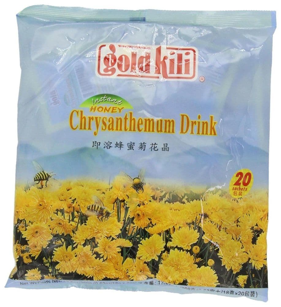 Gold Kili Goldkili Instant Honey Chrysanthemum Herbal Drink Tea 20x18g