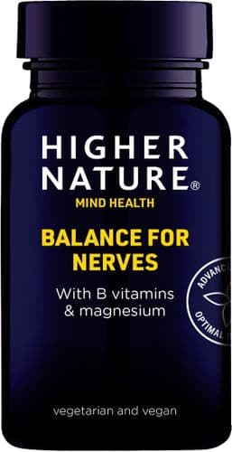 Higher Nature Balance for Nerves - For relaxation and wellbeing / 180 Capsules
