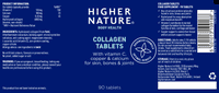 Higher Nature Collagen with Vitamin C, Copper & Calcium / 90 Capsules