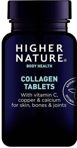 Higher Nature Collagen with Vitamin C, Copper & Calcium / 90 Capsules