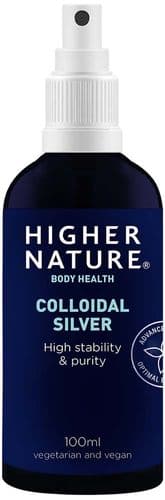 Higher Nature Colloidal Silver Anti-septic Spray - 100ml