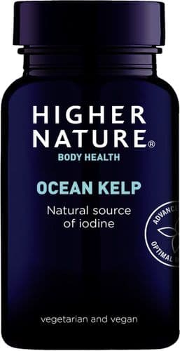 Higher Nature Ocean Kelp - Natural source of iodine / 180 Tablets