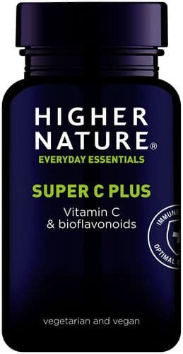 Higher Nature Super C Plus (Ultra C Plus) - Vitamin C & Bioflavonoids 90 Tabs