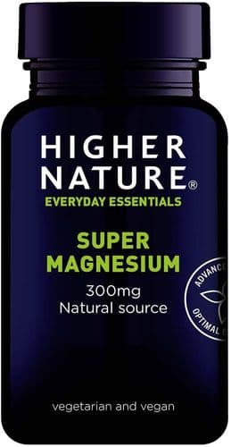 Higher Nature Super Magnesium 300mg - 90 Capsules
