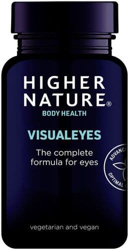 Higher Nature Visualeyes - The Complete Formular for Eyes / 90 Capsules