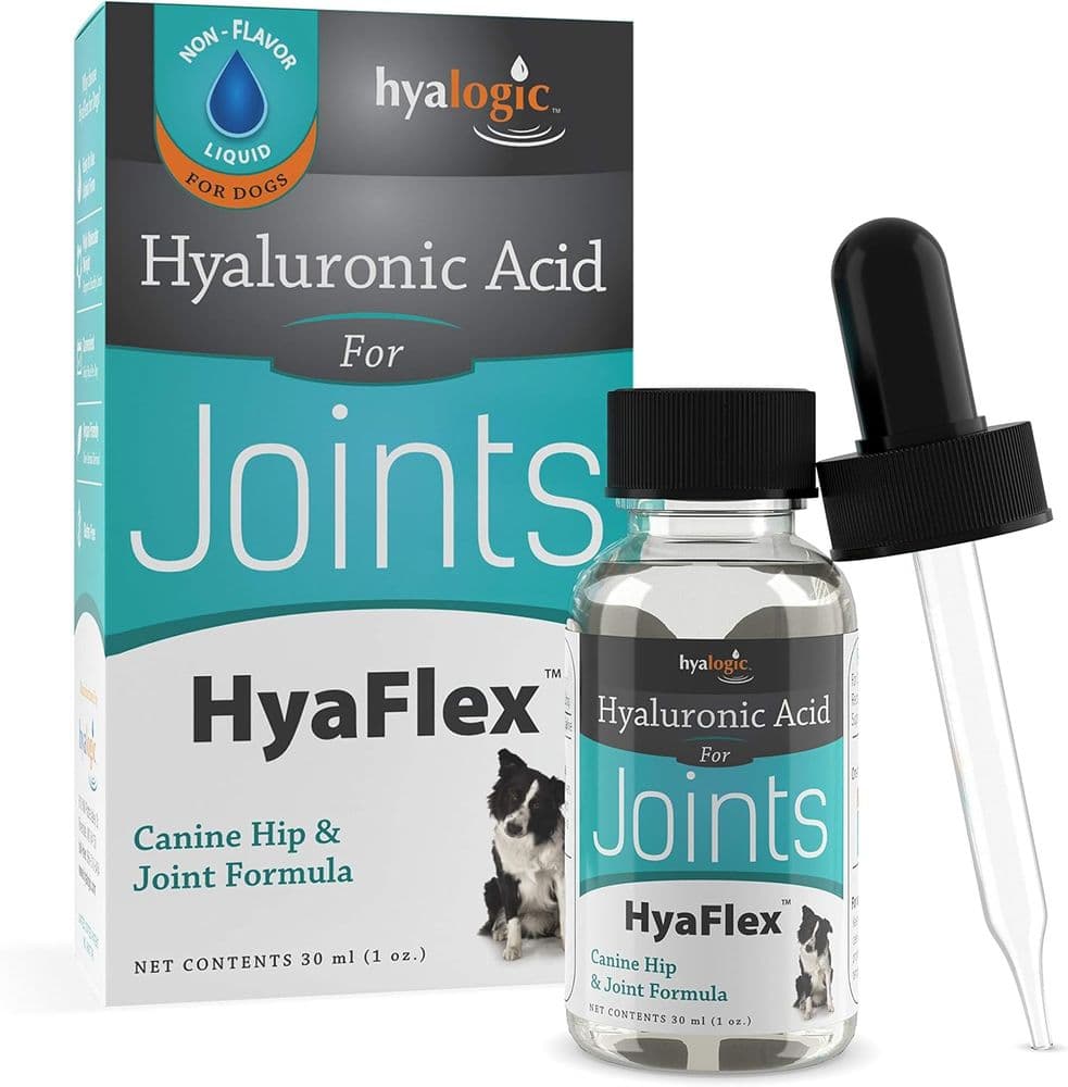 HyaFlex for Dogs Oral Hyaluronic Acid Canine Hip and Joint Formula 1 oz ...