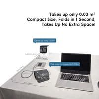 Nature Therapy Upper Arm Blood Pressure Monitor Automatic Digital BP Machine with Large LED Display