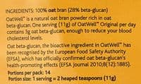 Oatwell Original Oat Bran Powder 150 Gram / Proven to Reduce Cholesterol