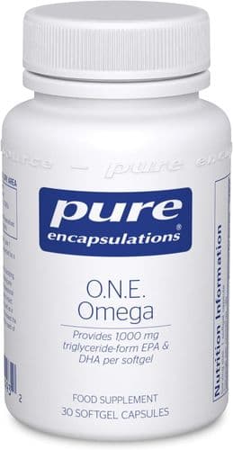 Pure Encapsulations O.N.E. Omega - 1000mg EPA/DHA - 30 Seftgel Capsules